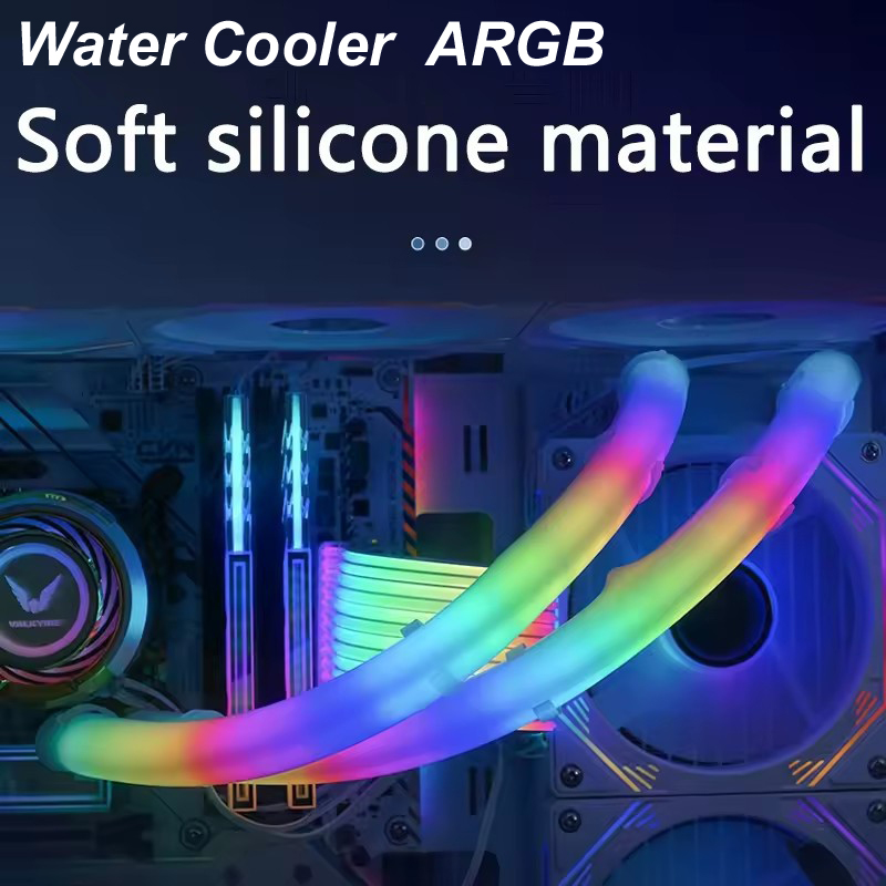 Pi Power Supply - Soft Tube ARGB Vest CPU Liquid