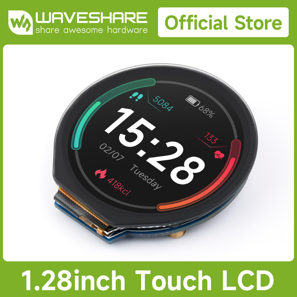 Pi Display - Waveshare 1.28inch Round LCD Display Module