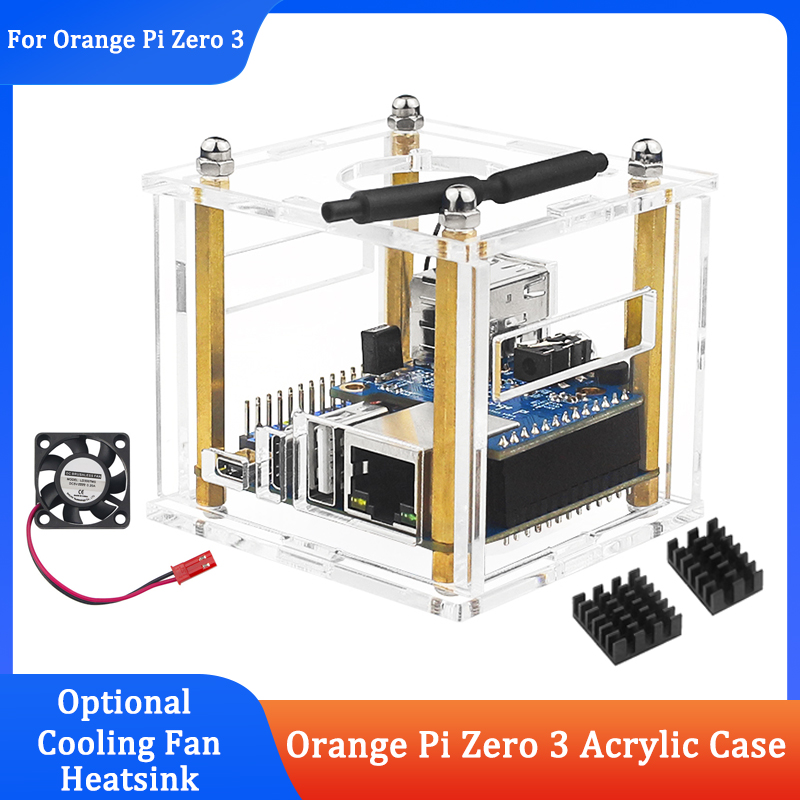 Pi Power Supply - Orange Pi Zero 3 Acrylic Case