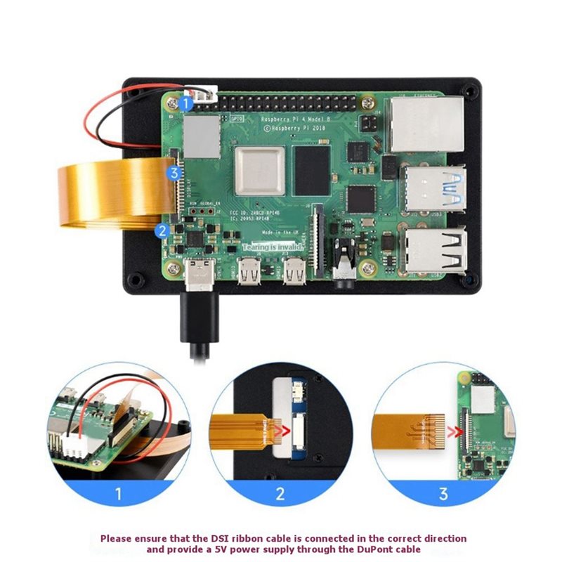 Raspberry Pi 4 - FC-[IANC-AB01] For Raspberry Pi Board 5