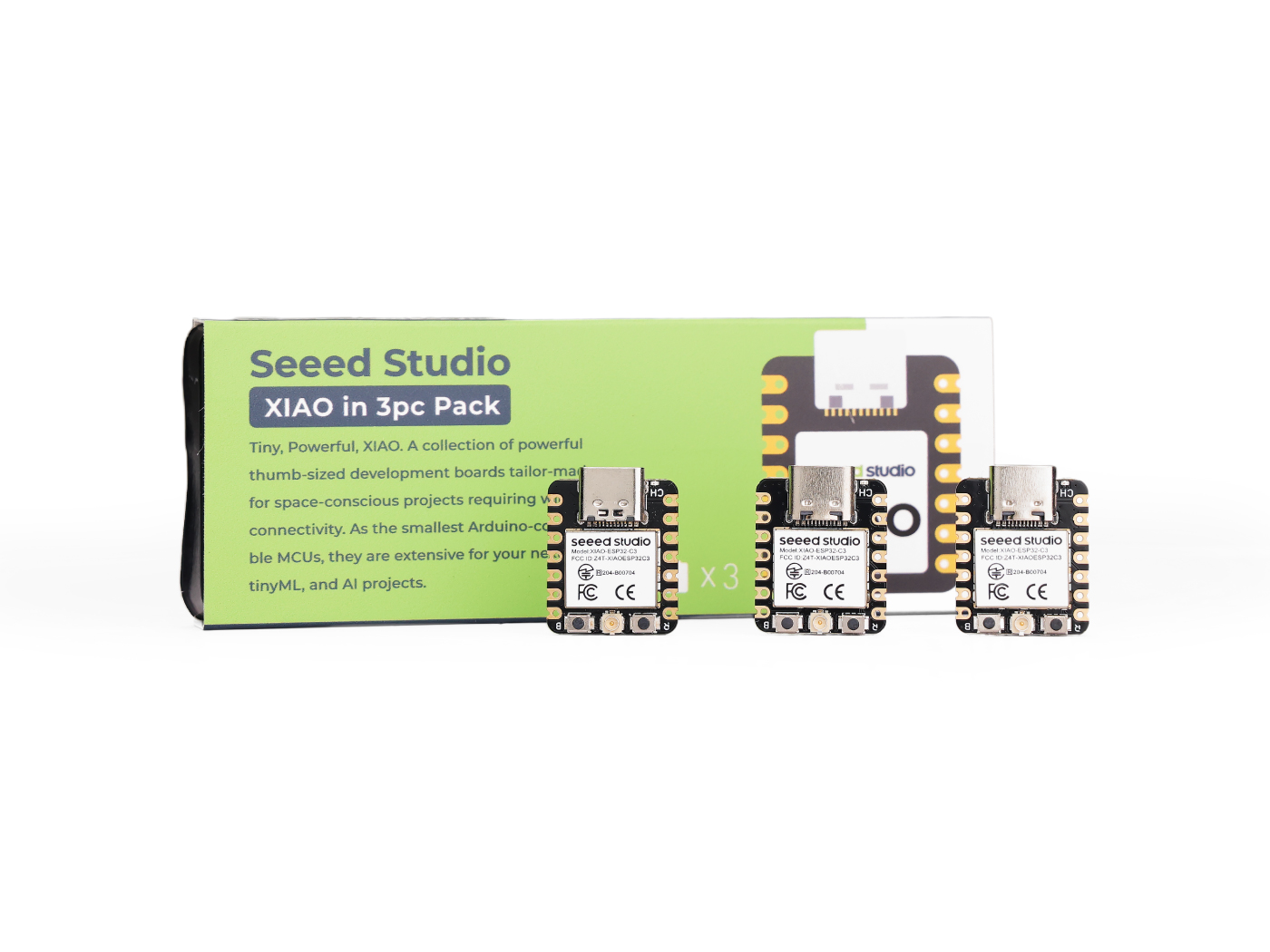 3PCS Pack XIAO ESP32C3 Mini De - Arduino Kit 评论和价格