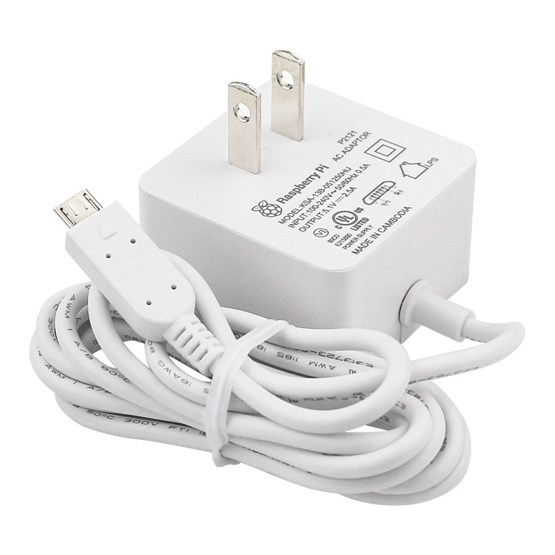 Raspberry Pi Official Power Su - Pi Power Supply 评论和价格