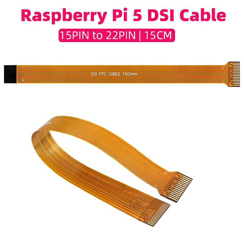 Raspberry Pi 5 DSI Cable 22Pin - Pi Camera Module 评论和价格