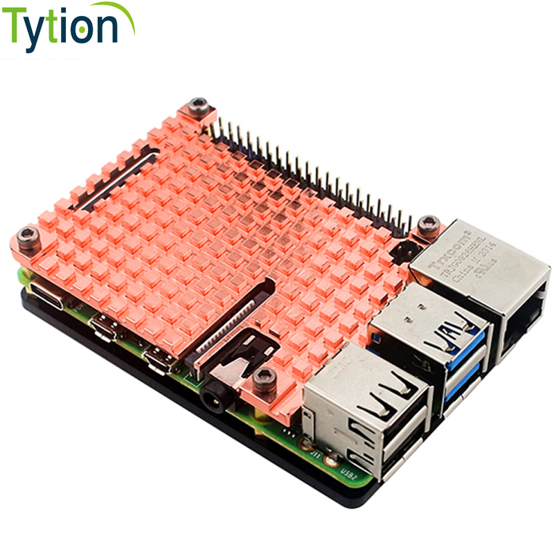 Raspberry Pi 4B Pure Copper He - Pi Cooler 评论和价格