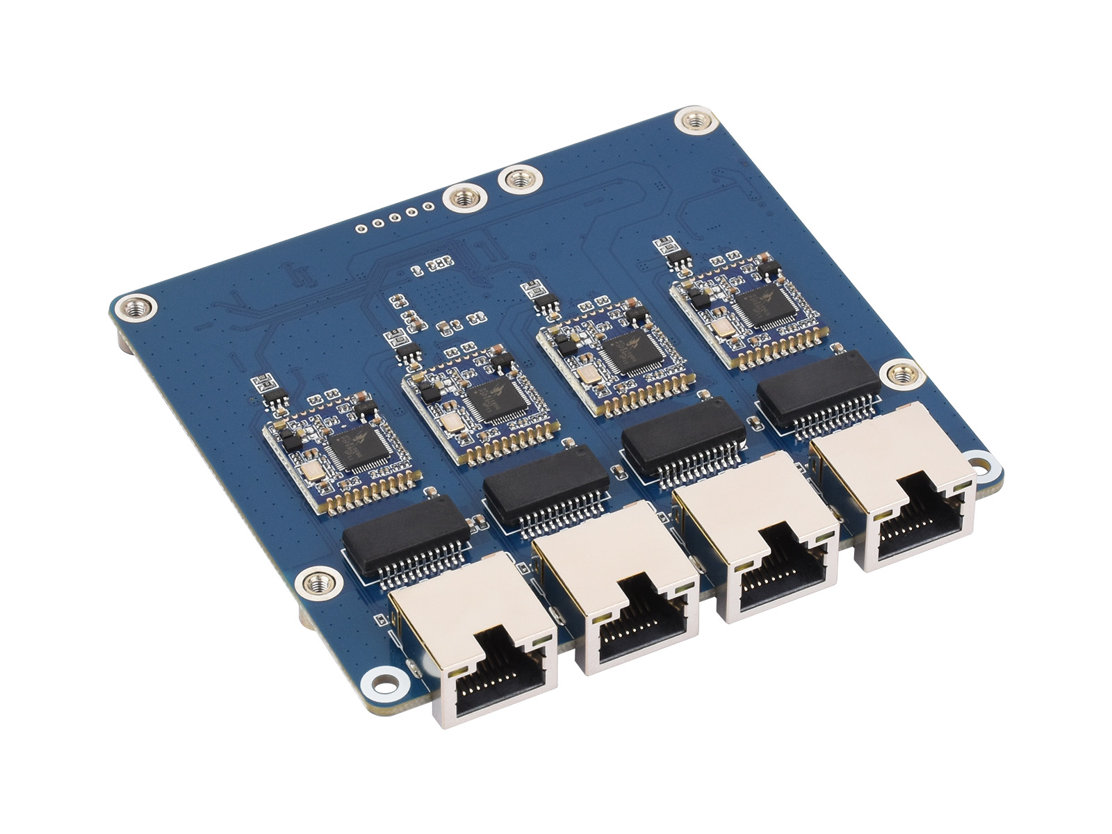 Waveshare PCIe TO 4-Ch Gigabit - Raspberry Pi 4 评论和价格