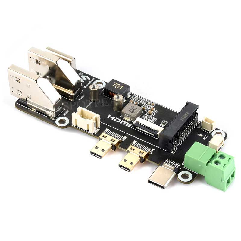 Raspberry Pi 5 PCIe to M.2 Mul - Pi Cooler 评论和价格