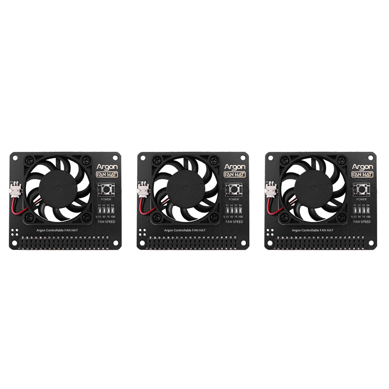 New-3X Argon Fan HAT For Raspb - Raspberry Pi 4 评论和价格