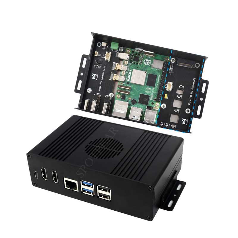 Raspberry Pi 5 Box Case Kit-C  - Raspberry Pi Kit 评论和价格