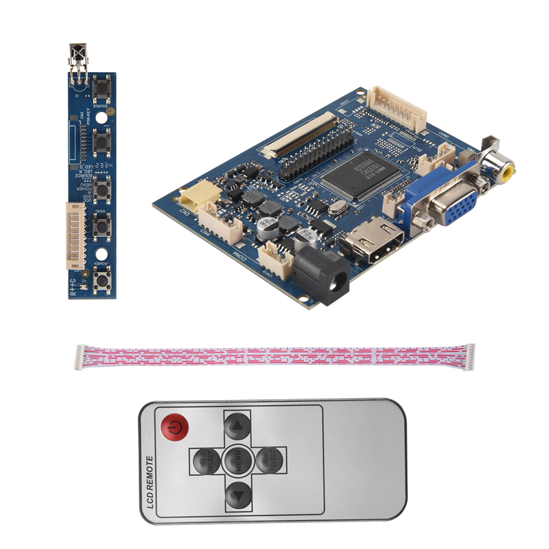 AA08-7 Inch 1024 X 600 LCD Scr - Pi Display 评论和价格