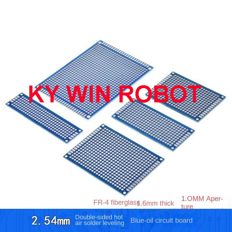 5pcs 5x7 4x6 3x7 2x8 cm Blue P - Arduino Kit 评论和价格