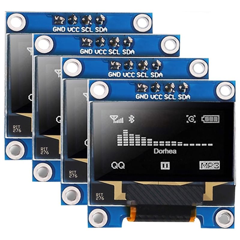 A37T-4Pcs 0.96 Inch OLED Displ - Pi Display 评论和价格