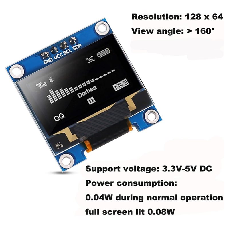 A37T-4Pcs 0.96 Inch OLED Displ - Pi Display 评论和价格