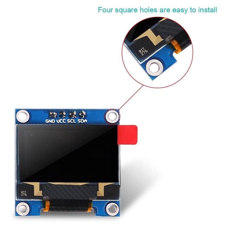 A37T-4Pcs 0.96 Inch OLED Displ - Pi Display 评论和价格
